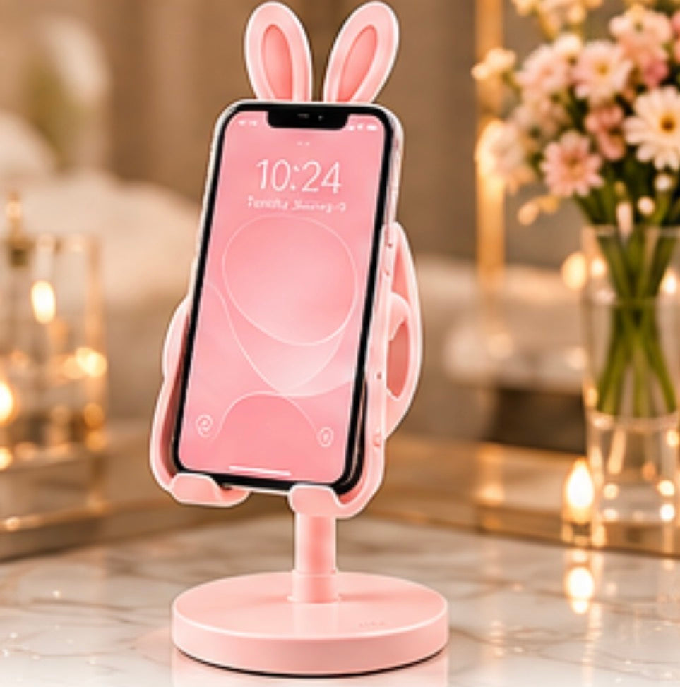 Cute Rabbit Phone Stand